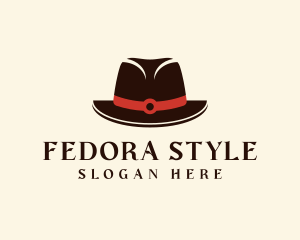 Fedora Formal Hat logo design