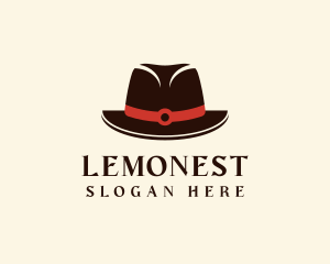 Fedora - Fedora Formal Hat logo design