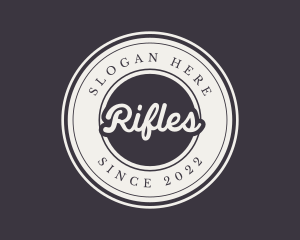 Generic Retro Cursive Logo