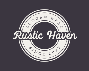 Generic Retro Cursive logo design