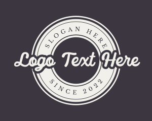 Generic Retro Cursive Logo