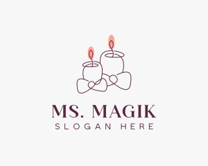 Decoration Candle Maker Logo