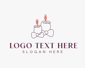 Interior Designer - Decoration Candle Maker logo design