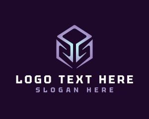 Blocks - Cyber Cube Technology logo design