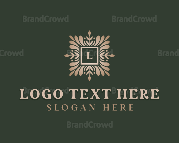 Luxury Floral Beauty Logo