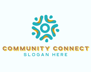 People Community Foundation logo design