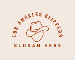 Western Cowboy Hat Logo