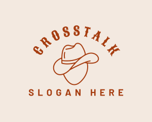 Western Cowboy Hat Logo