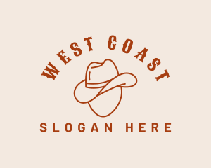 Western Cowboy Hat logo design