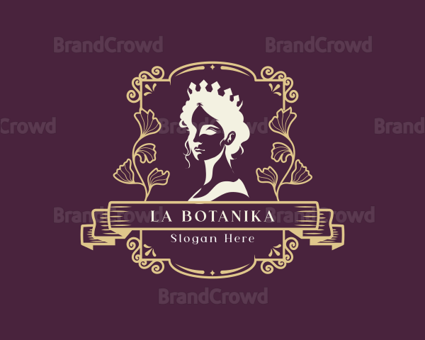 Elegant Royal Queen Logo