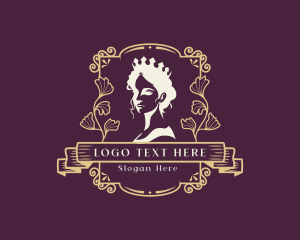 Queen - Elegant Royal Queen logo design