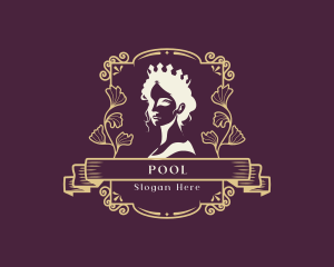 Elegant Royal Queen Logo