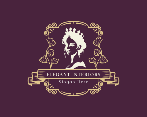 Elegant Royal Queen logo design