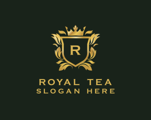 Ornamental Royal Shield logo design