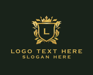 Antique - Ornamental Royal Shield logo design