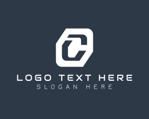Ai - Digital Business Letter C logo design