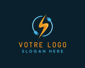 Lightning Energy Plug Logo