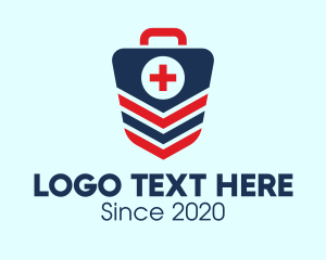 Surgery - Medical Emergency Kit Bag logo design