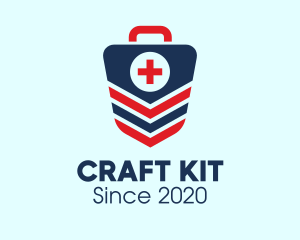 Kit - Medical Emergency Kit Bag logo design