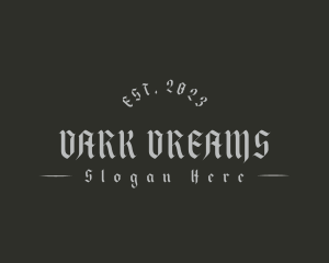 Gothic Unique Business logo design