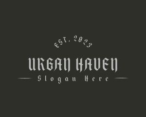 Gothic Unique Business logo design