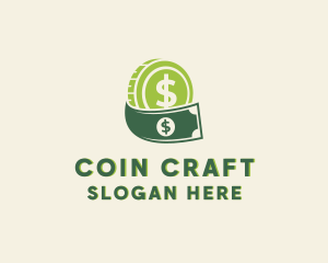 Coin - Money Cash Coin logo design