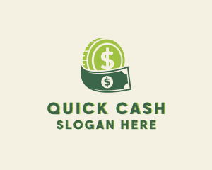 Money Cash Coin logo design