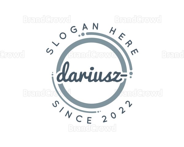 Business Casual Cursive Logo