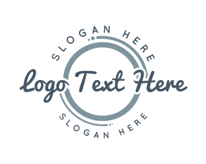 Business Casual Cursive Logo