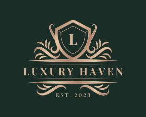 Luxury Shield Premium logo design