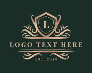 Hotel - Luxury Shield Premium logo design