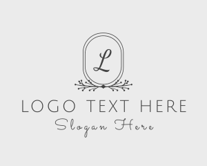 Letter - Flower Vine Wedding Planner logo design