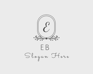 Flower Vine Wedding Planner logo design