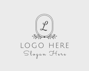 Flower Vine Wedding Planner logo design