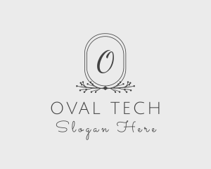 Oval - Flower Vine Wedding Planner logo design