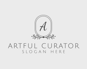 Flower Vine Wedding Planner logo design