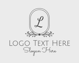 Letter - Minimal Branches Letter logo design