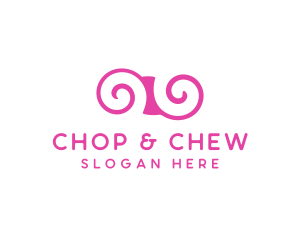 Curl - Feminine Swirl Boutique logo design