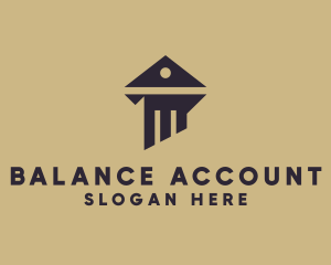 Account - Column Pillar Enterprise logo design