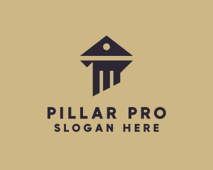 Column Pillar Enterprise logo design