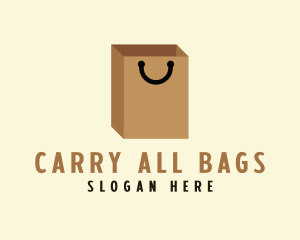 Bag - Paper Shopping Bag logo design