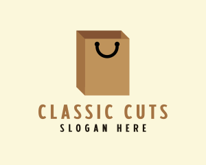 Paper Shopping Bag logo design