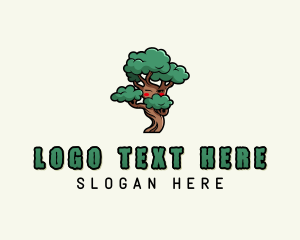 Tree Service - Nature Tree Landscaping logo design