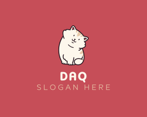 Domestic Pet Cat Logo