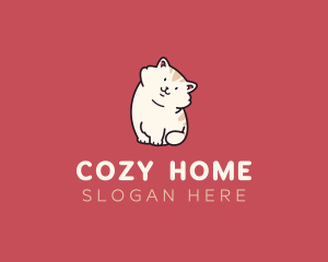 Domestic Pet Cat logo design