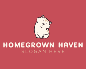 Domestic Pet Cat logo design