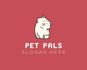 Domestic Pet Cat logo design