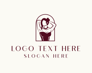 Lifetyle - Sexy Woman Model logo design