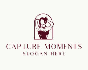 Sexy Woman Model Logo