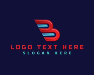 Fast - Logistic Transportation Automotive logo design